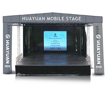 MOBILE STAGE SEMI TRAILER